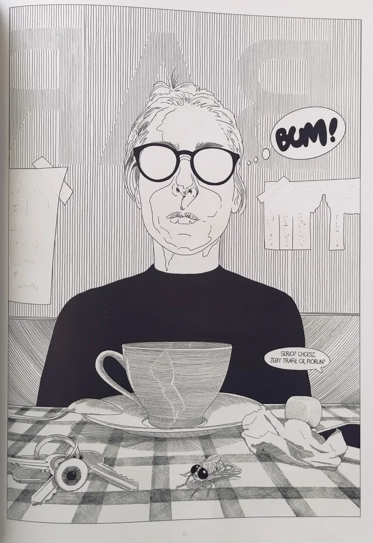 strona komiksu „Spleen”