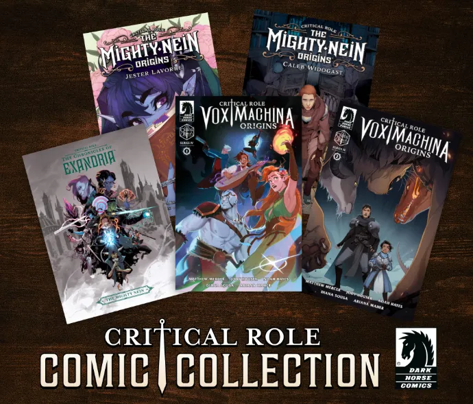Pakiet komiksów Critical Role od Dark Horse w Humble