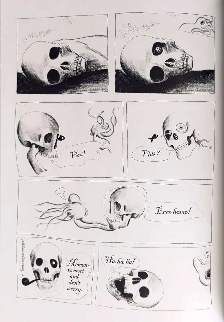 strona komiksu „Spleen”