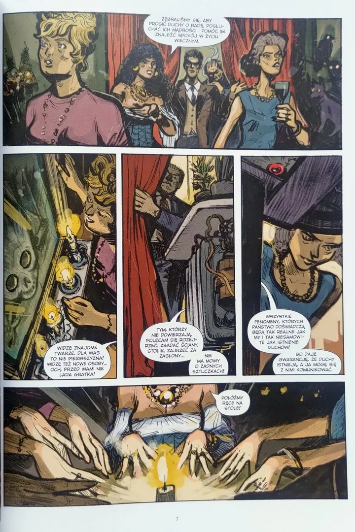 strona komiksu „Medium”