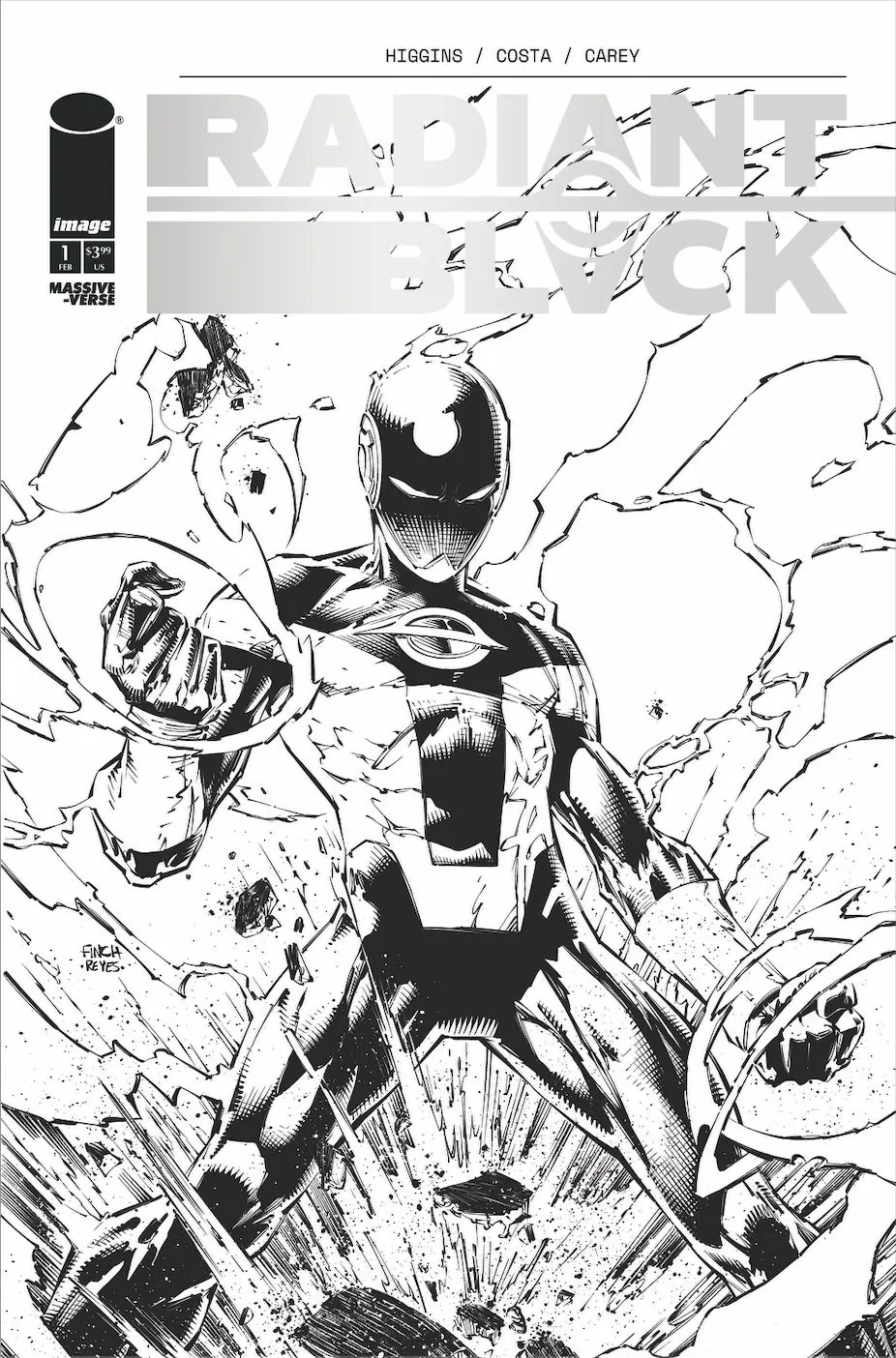 Gratka dla kolekcjonerów. Image Comics wyda pierwszy numer "Radiant Blacka" w wersji B&W