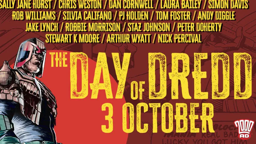 Judge Dredd przejmuje Europę. Dziś „Day of Dredd” z dziesiątkami twórców