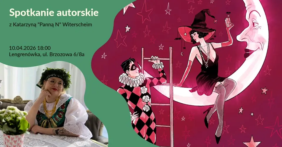 Dwa spotkania z Katarzyną „Panną N” Witerscheim w Warszawie. Spotkanie autorskie i warsztaty o researchu